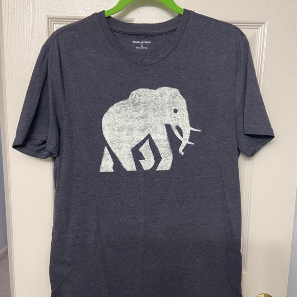 Mens Banana Republic Graphic T Shirt